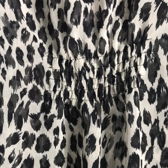 Emmelee Leopard Print Sheer Tank - Picture 4 of 5